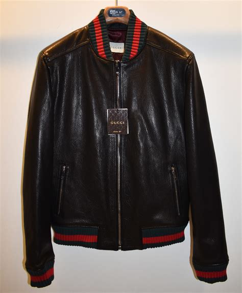 gucci bomber jacket mens fake|gucci men's denim trucker jacket.